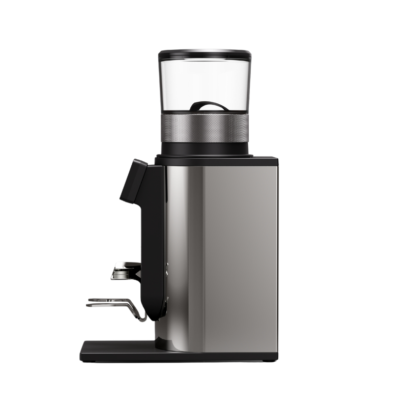 Rocket Gravo – Rasnita Electrica cu cutite plate 63 mm, Grind by Weight, Espresso – Crom [3]