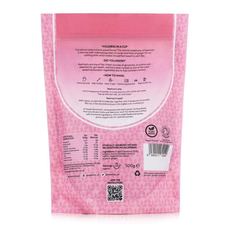Superfood Latte Sfecla cu Ghimbir 500g [2]