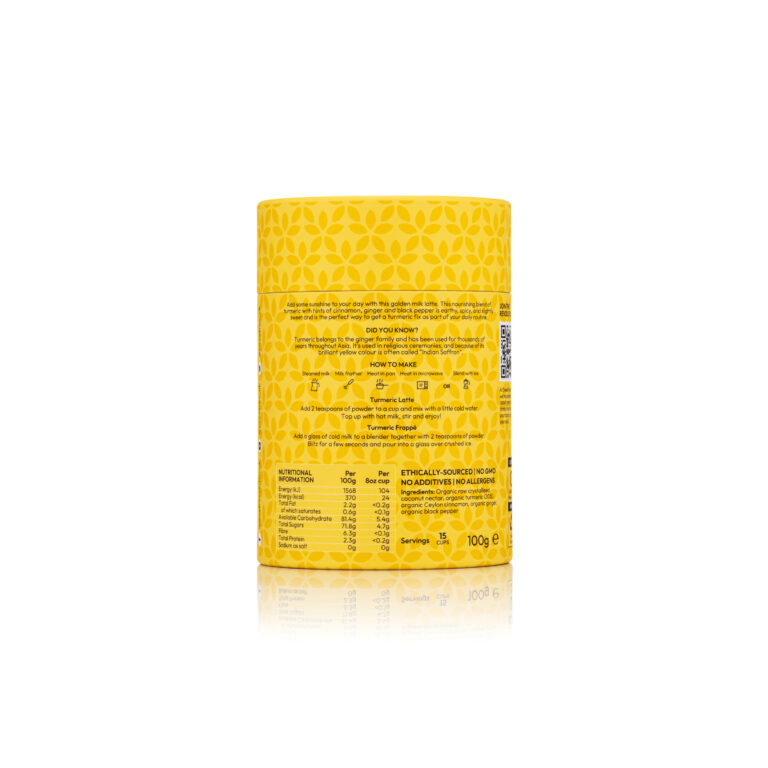 Superfood Turmeric Latte cu Piper Negru 100gr [2]