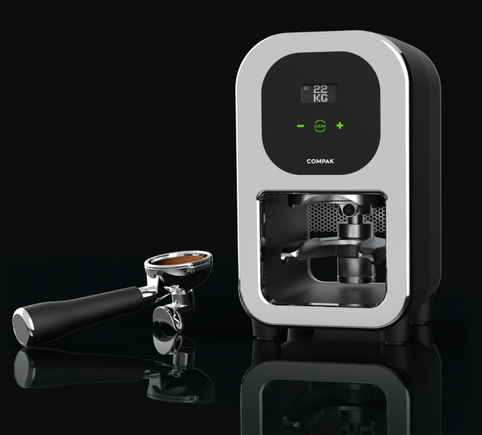 Compak Tamper Automat Cube Tamp - Negru & Argintiu [3]