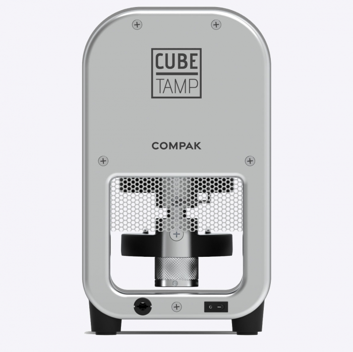 Compak Tamper Automat Cube Tamp - Negru & Argintiu [4]