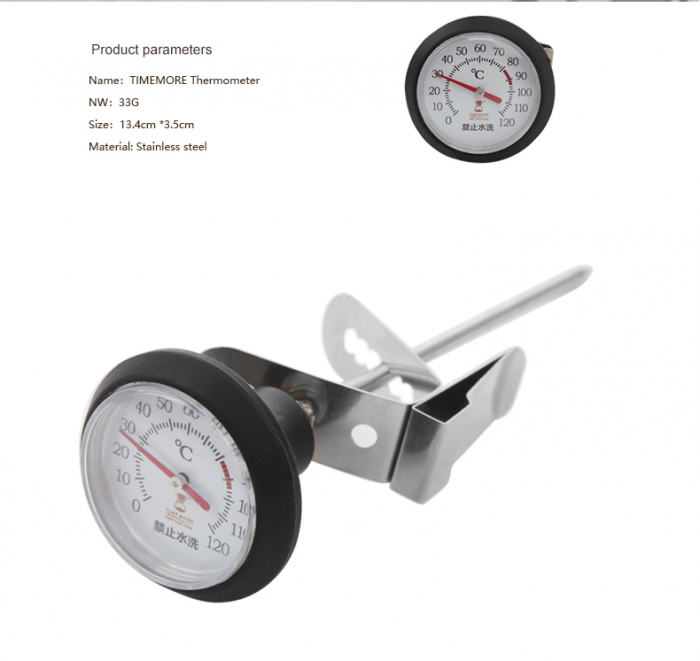 Timemore Termometru stick - Negru [4]