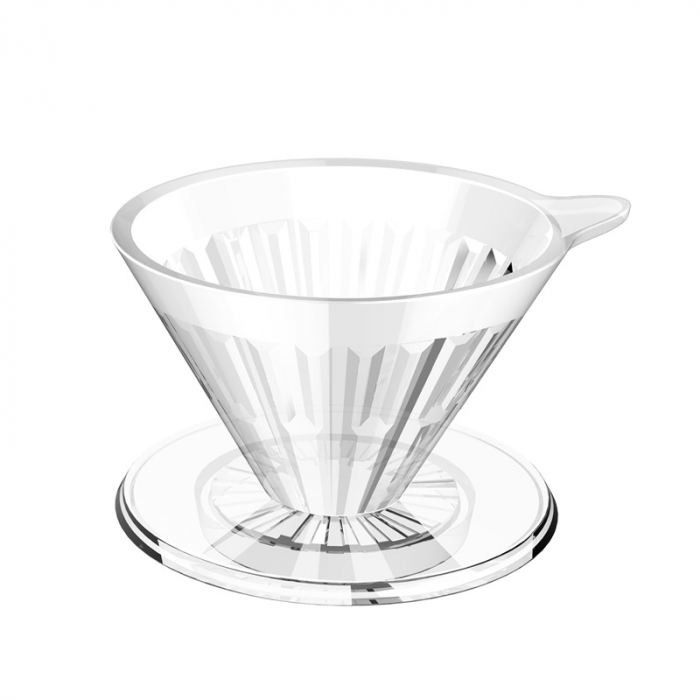 Dripper plastic rezistent  "Crystal Eye PC" 00 Timemore [22]