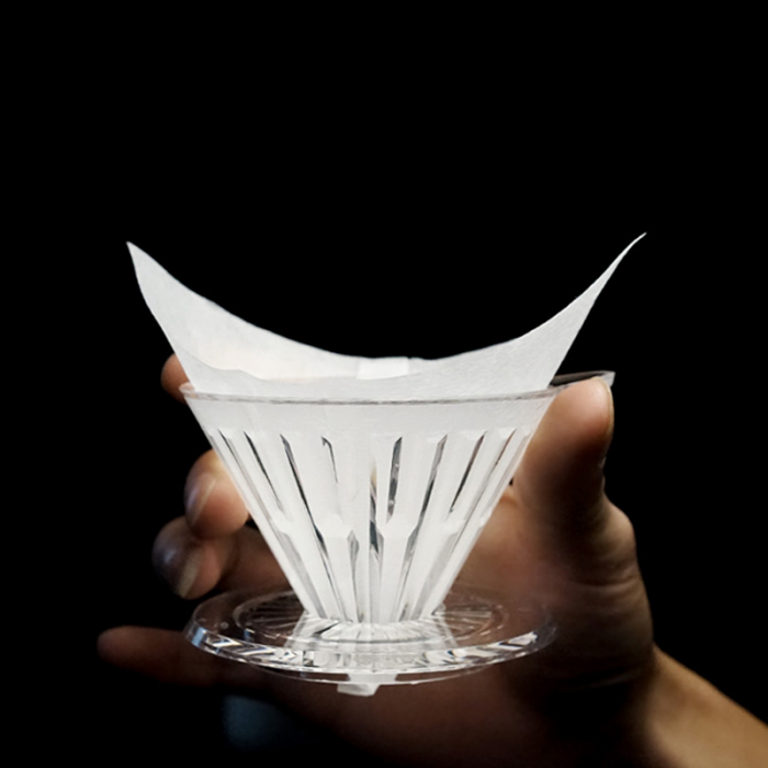 Dripper plastic rezistent  "Crystal Eye PC" 00 Timemore [21]