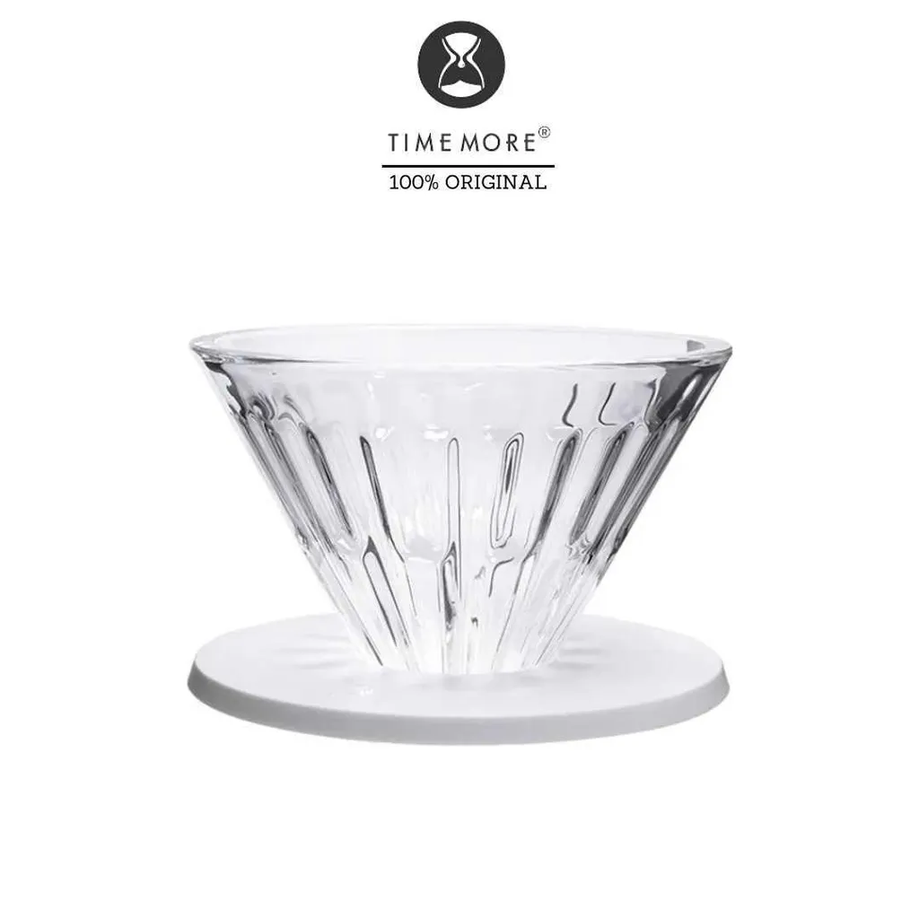 Timemore Dripper Sticla + Aluminiu Crystal Eye 01 (1-2 cupe) [1]