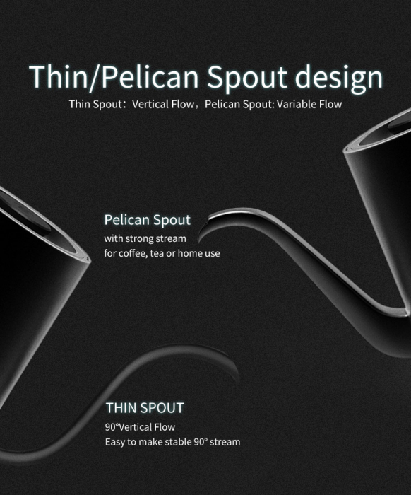 Timemore Fierbator electric Fish Smart 600ml - Negru [6]