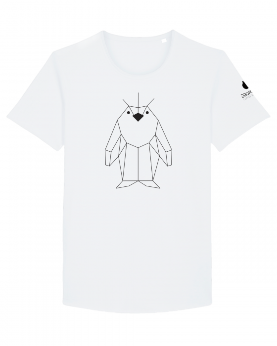Tricou Alb Personalizat Dropshot Basic [3]