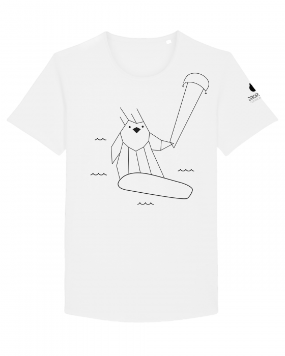 Tricou Alb Personalizat Dropshot Windsurf [3]