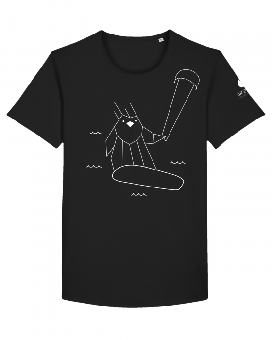 Tricou Negru Personalizat Dropshot Windsurf [3]