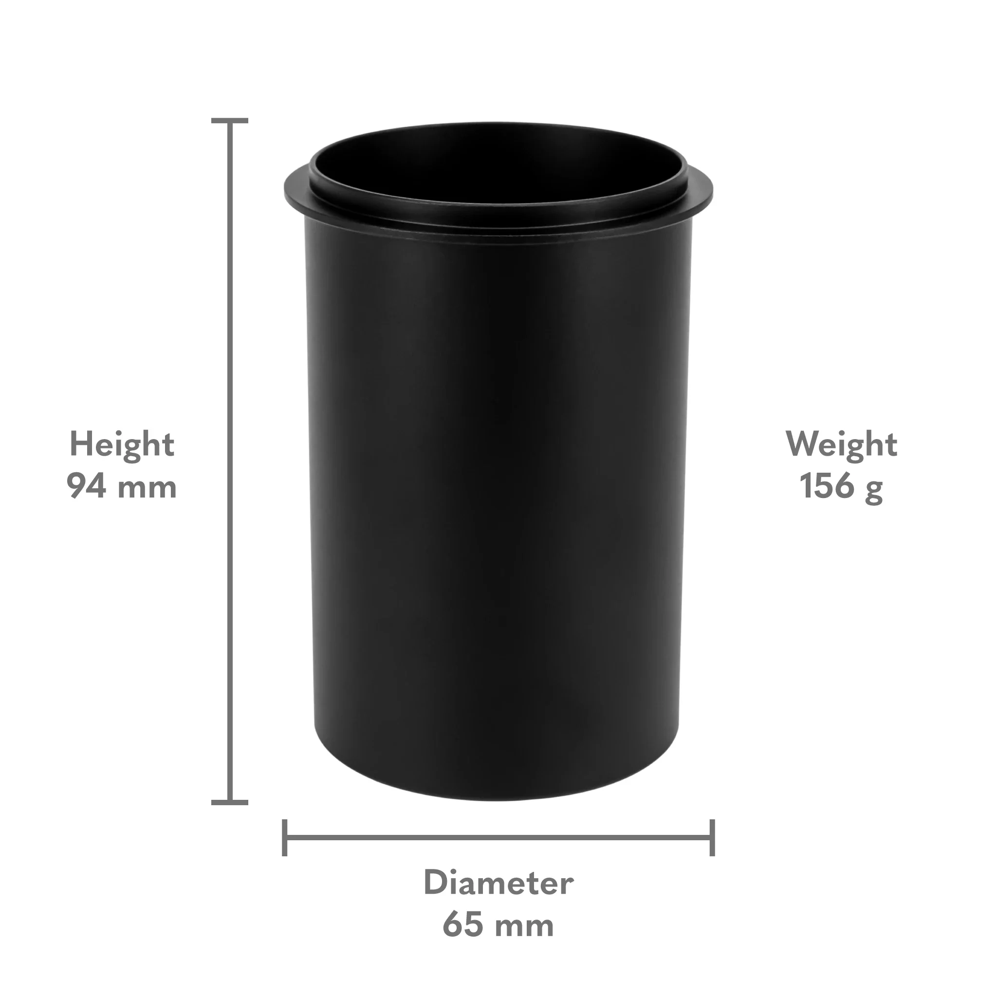 WPM Pahar macinare cafea inox - Negru [3]