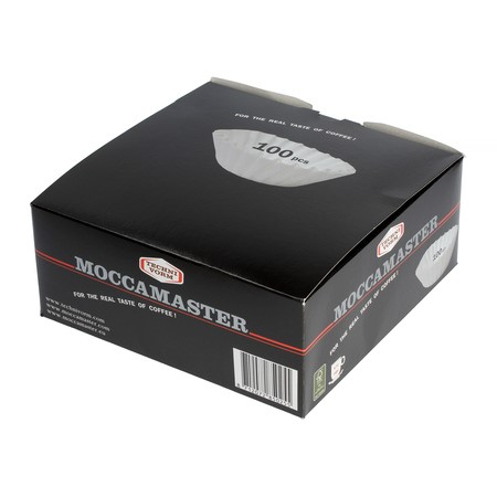 Moccamaster - 100 Filtre de hartie Basket-pancake  MOCCAMASTER
