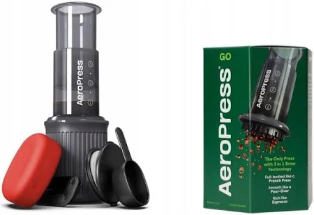 Aeropress Presa de cafea GO Travel 1-3 cupe