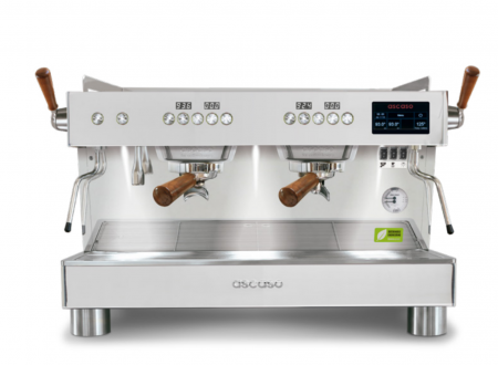 Ascaso - Ascaso Espressor Barista T 2024 2 Grupuri - Full Inox & lemn