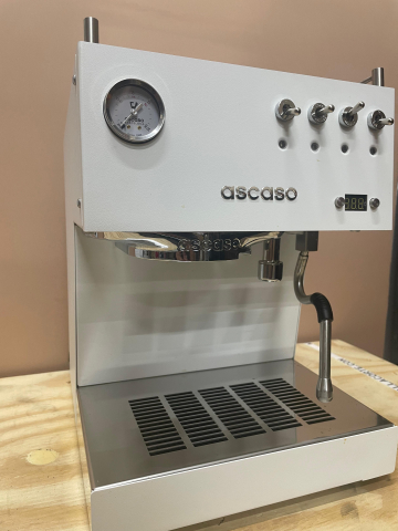 Espressor Second Hand Ascaso Duo Pid Versatil - Alb cu Lemn [2]