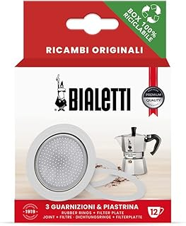 Accesorii Bialetti - Bialetti Set 3 garnituri + 1 sita Moka Pot Express - 12 cupe