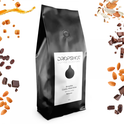 Brazilia Costa Albertina 1kg - Cafea de specialitate DROPSHOT [1]
