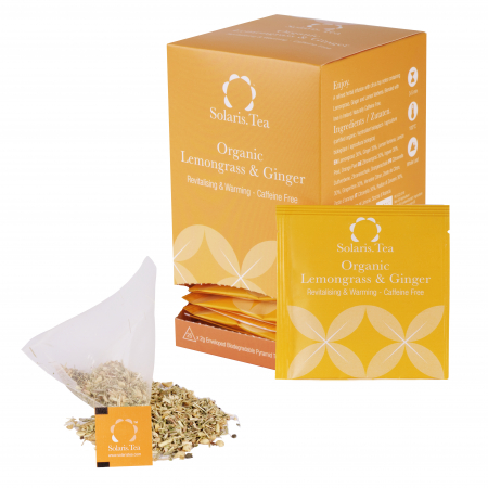 Plante - Ceai Organic Lemongrass si Ghimbir 25 plicuri