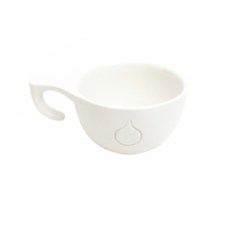 Cești pentru cafea - Ceasca Cappuccino Dropshot Alb Mat
