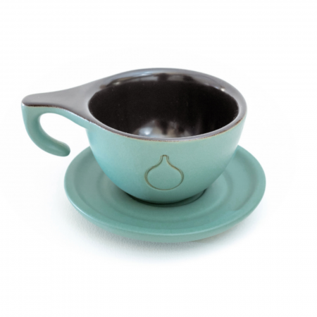 Ceasca Cappuccino Dropshot Verde Mat [12]
