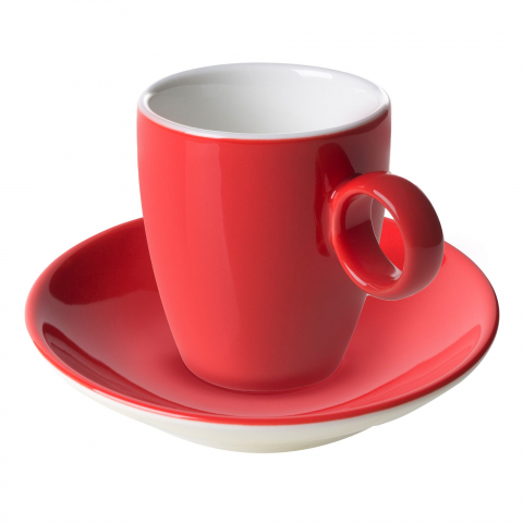 INKER - Ceasca Cappuccino din portelan Inker 170ml - Rosu