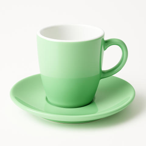 INKER - Ceasca Cappuccino din portelan Inker 170ml - Verde menta