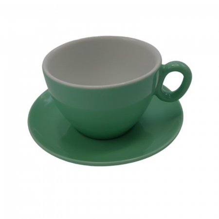 INKER - Ceasca Latte din portelan Inker 350ml - Verde menta
