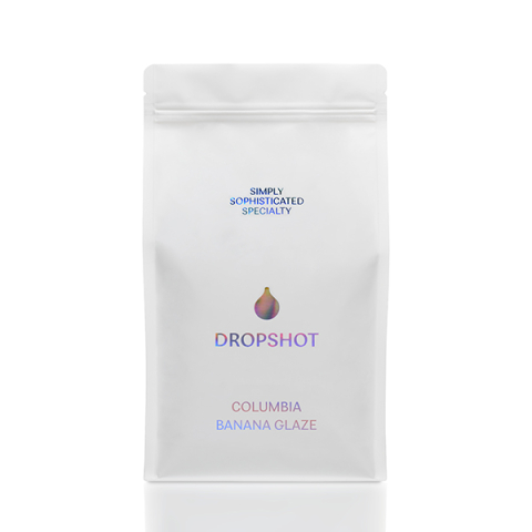 Microloturi DROPSHOT - Columbia Banana Glaze 1kg - Cafea de specialitate DROPSHOT
