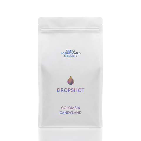 Cafea la pret special (prajiri anterioare) - Data prăjirii: 10.09.2026 Columbia Candyland 1kg (BOABE) - Cafea de specialitate DROPSHOT - Copie