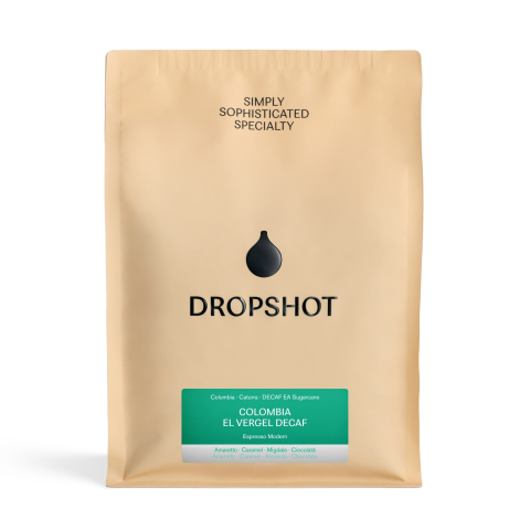 Confort Single Origins DROPSHOT - Columbia El Vergel DECAF (decofeinizata) 500g - Cafea de specialitate DROPSHOT