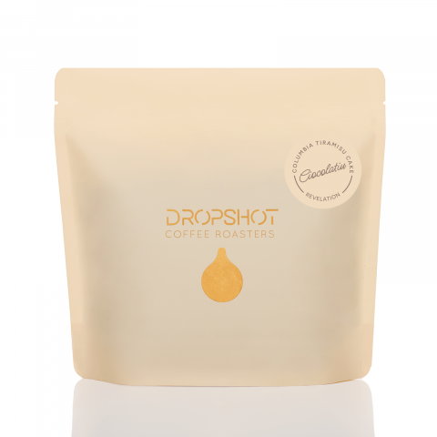 Microloturi DROPSHOT - Columbia Tiramisu Cake 250g - Cafea de specialitate DROPSHOT
