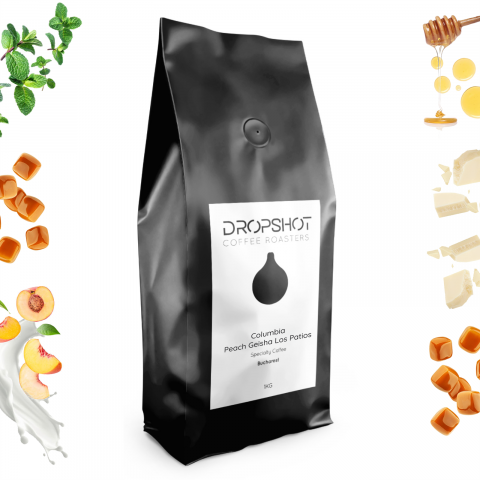 Columbia Peach Geisha Los Patios 1kg - Cafea de specialitate DROPSHOT [1]