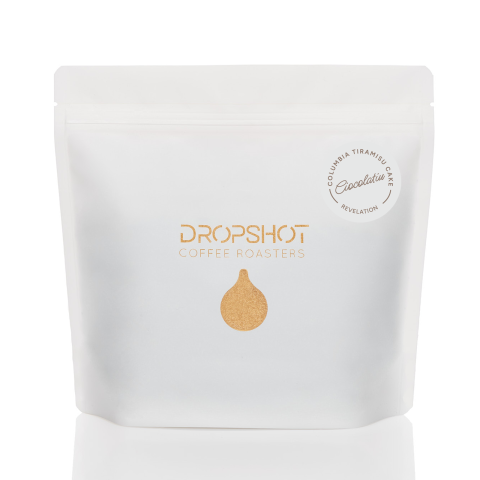Microloturi DROPSHOT - Columbia Tiramisu Cake 250g - Cafea de specialitate DROPSHOT