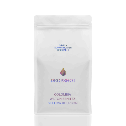 Raritati Dropshot - Columbia Wilton Benitez Yellow Bourbon 1kg - Cafea de specialitate DROPSHOT