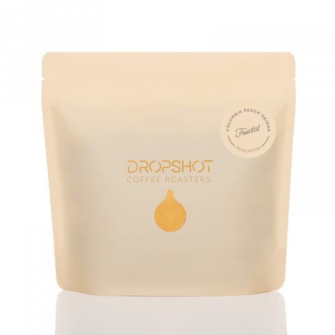 Microloturi DROPSHOT - Columbia Peach Geisha Los Patios 250g - Cafea de specialitate DROPSHOT