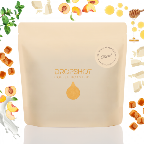 Columbia Peach Geisha Los Patios 250g - Cafea de specialitate DROPSHOT [2]