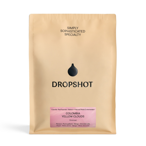 Microloturi DROPSHOT - Columbia Yellow Clouds 500g - Cafea de specialitate DROPSHOT