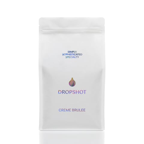 Blenduri Premium DROPSHOT - Creme Brulee 1kg - Cafea de specialitate DROPSHOT