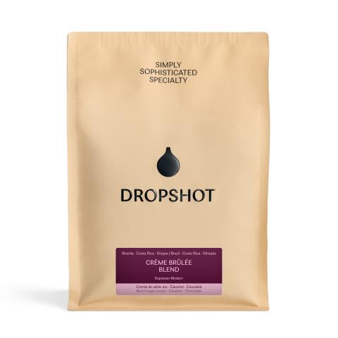 DROPSHOT - Creme Brulee 500g - Cafea de specialitate DROPSHOT