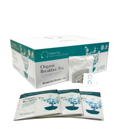Negru - Ceai Organic English Breakfast 100 plicuri