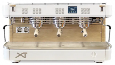 DC XT - Dalla Corte DC PRO XT Classic Espressor Profesional 3 Grupuri pentru Cafenele - White Oak