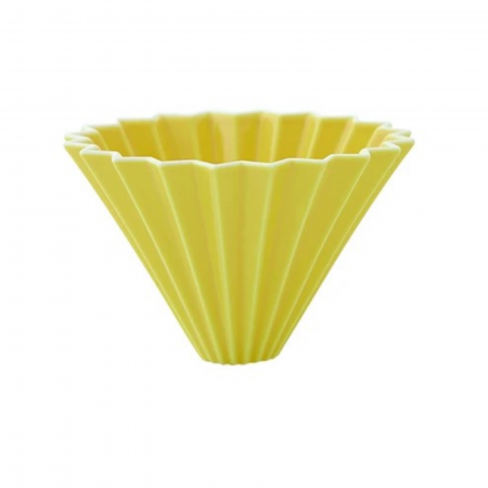 Dripper M portelan Origami - Galben [1]