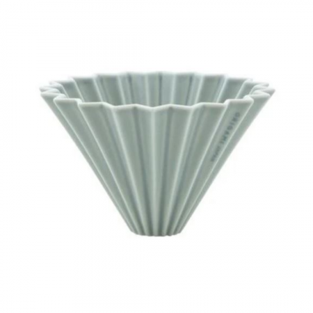 Origami - Dripper M portelan Origami - Gri Mat