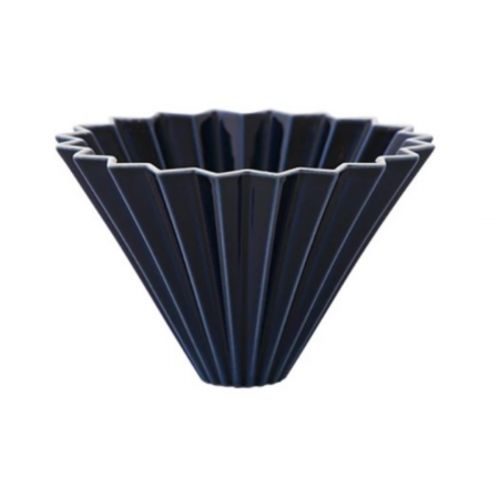 Origami - Dripper M portelan Origami - Navy