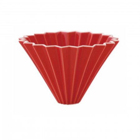 Origami - Dripper M portelan Origami - Rosu