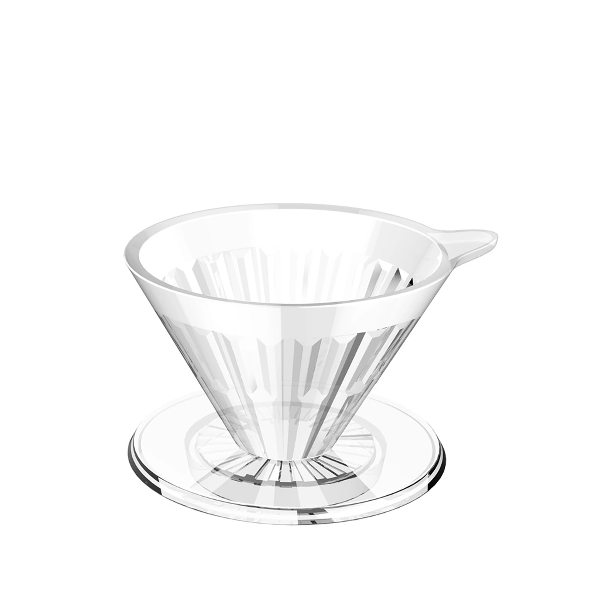 Dripper - Dripper plastic rezistent  "Crystal Eye PC" 00 Timemore
