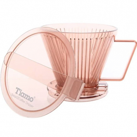 Dripper Plastic Smart2 1-4 cani Tiamo - Maro Transparent [1]