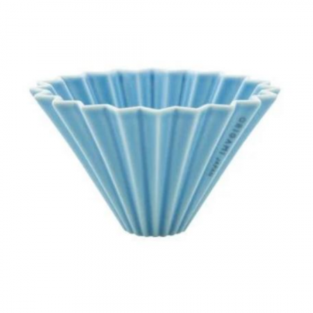 Origami - Dripper S portelan Origami -Albastru Mat