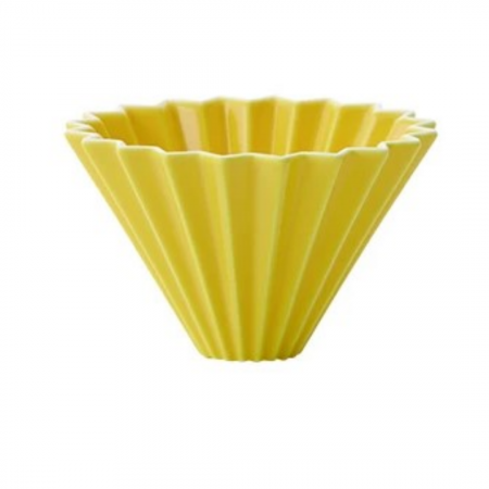 Origami - Dripper S portelan Origami - Galben