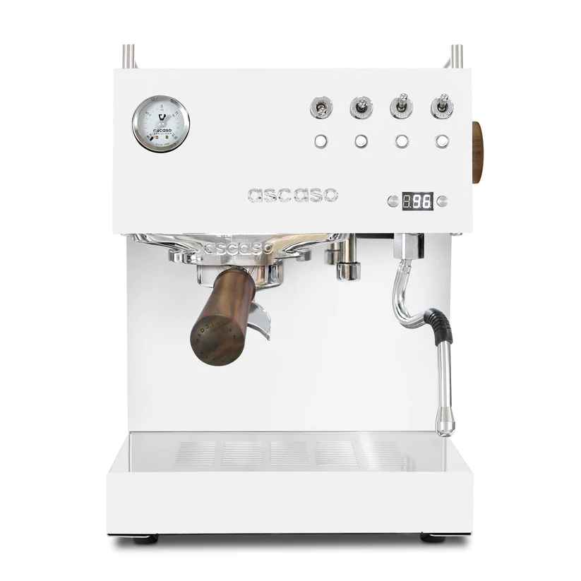 Second Hand - Espressor Second Hand Ascaso Duo Pid Versatil - Alb cu Lemn