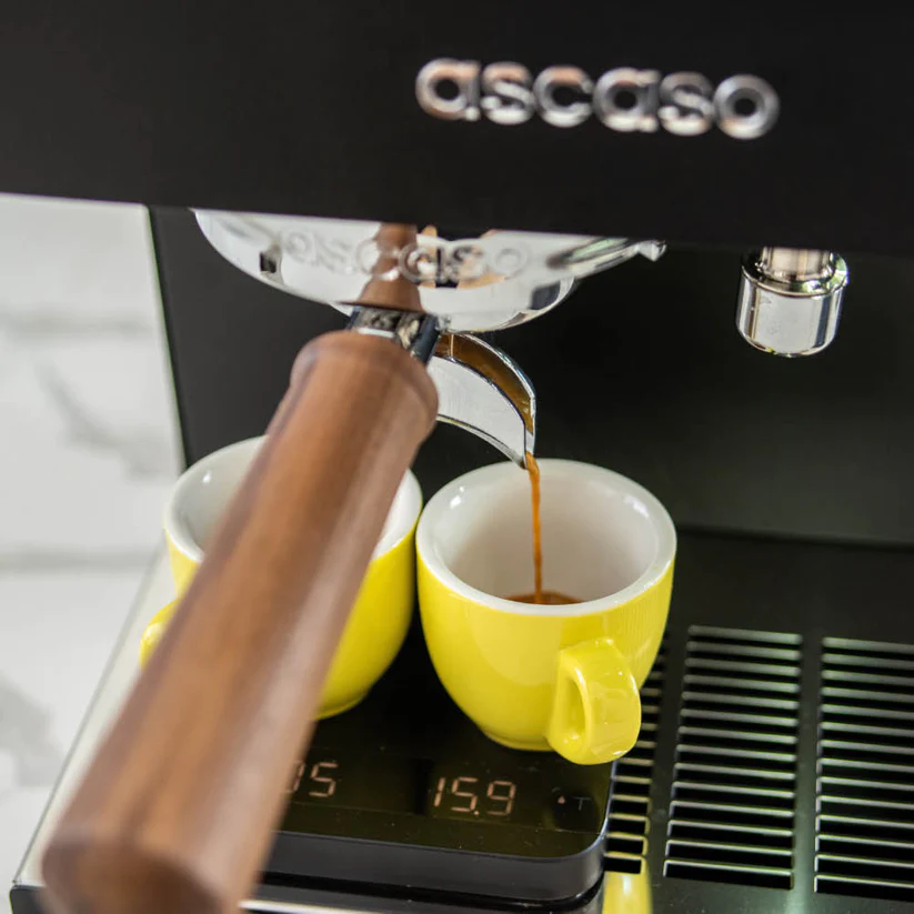 Ascaso Espressor Duo Pid Versatil - Negru cu Lemn [4]